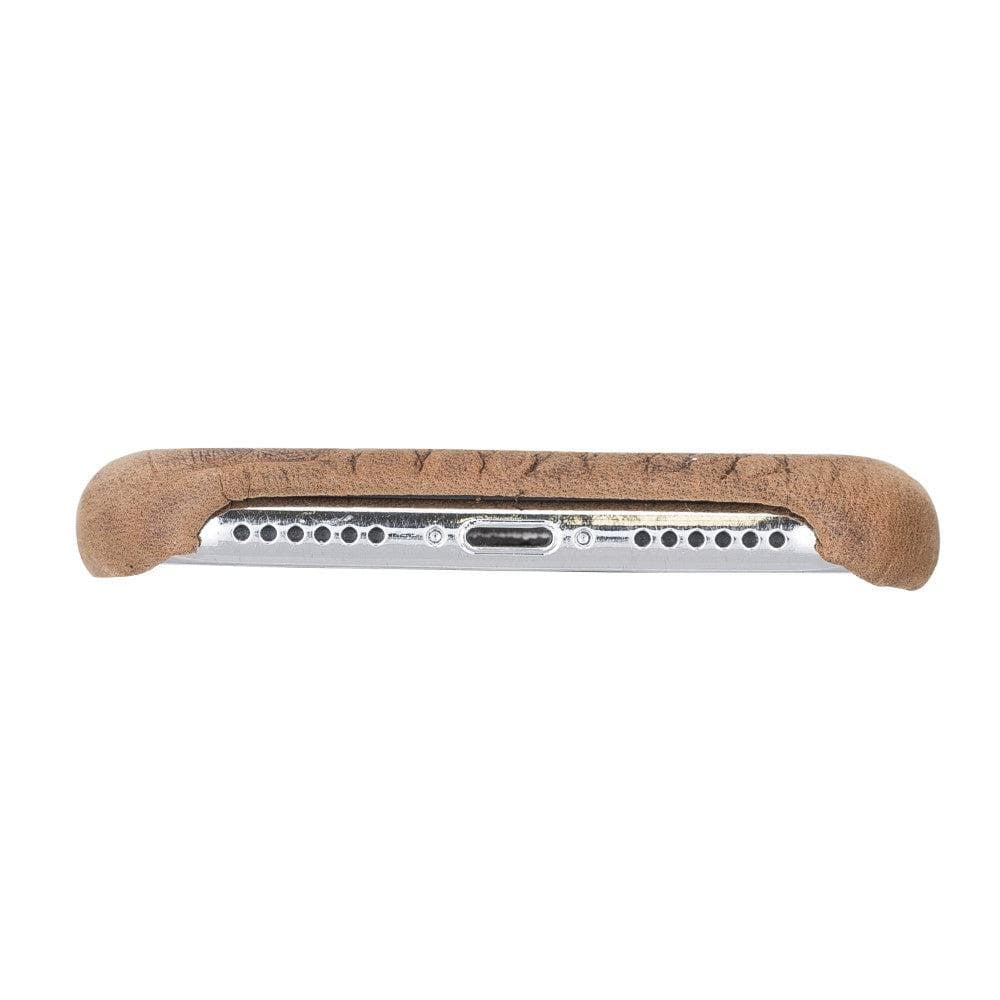 Bouletta Apple iPhone X and iPhone XS Full Covered Genuine Leather Case Dragon Tan