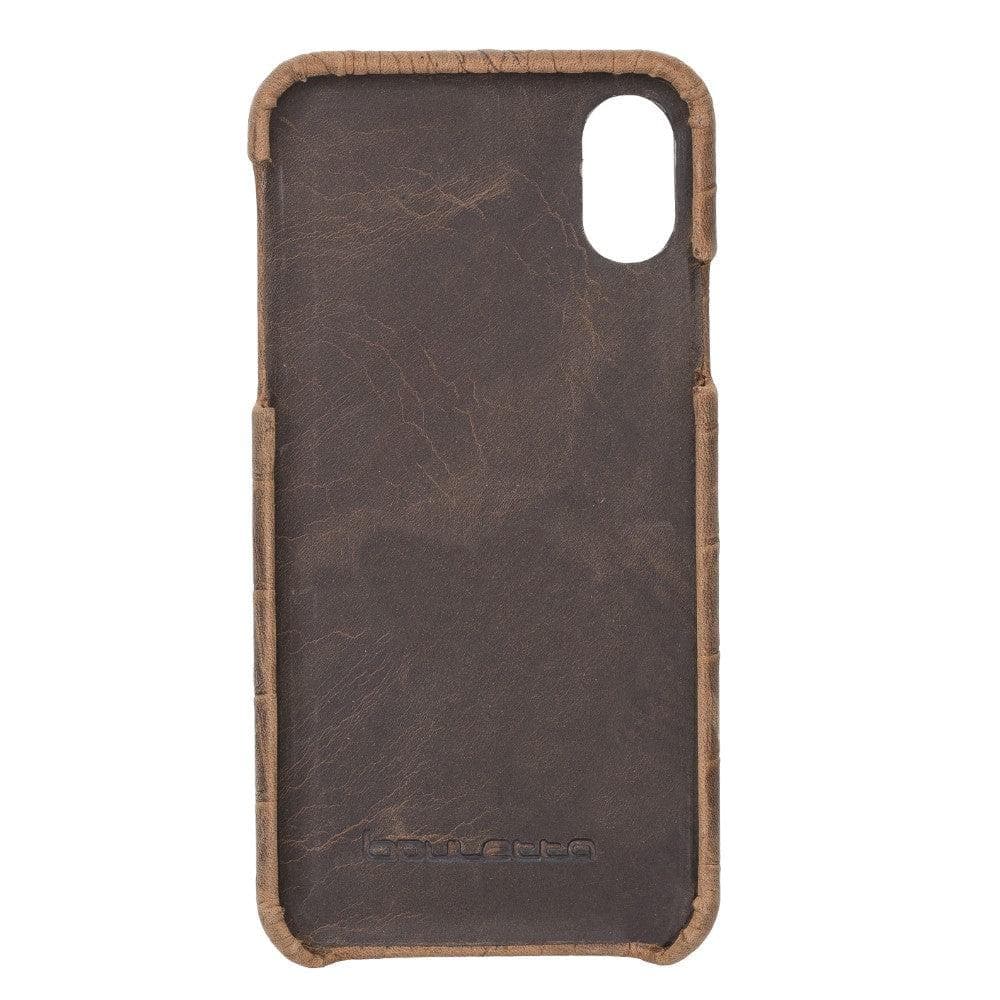 Bouletta Apple iPhone X and iPhone XS Full Covered Genuine Leather Case