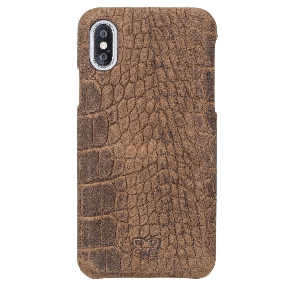 Bouletta Apple iPhone X and iPhone XS Full Covered Genuine Leather Case