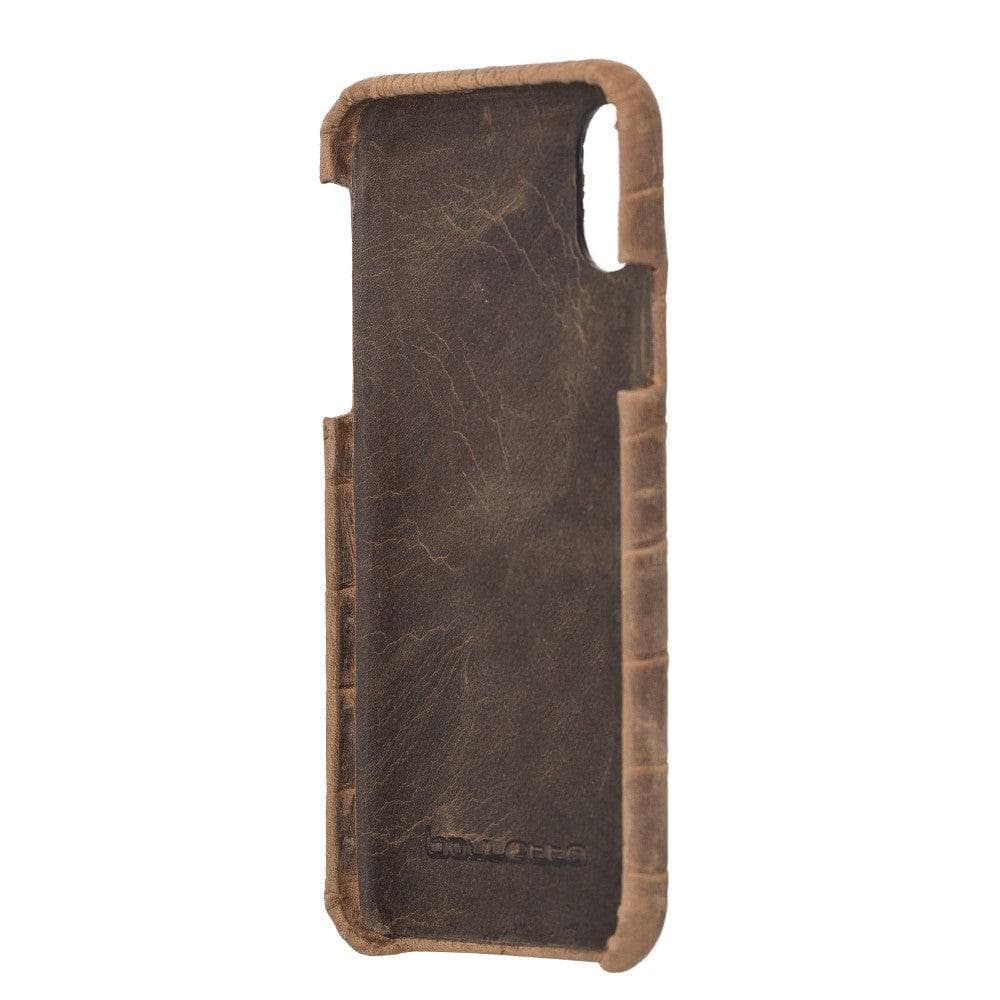 Bouletta Apple iPhone X and iPhone XS Full Covered Genuine Leather Case