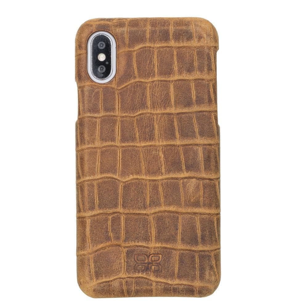 Bouletta Apple iPhone X and iPhone XS Full Covered Genuine Leather Case