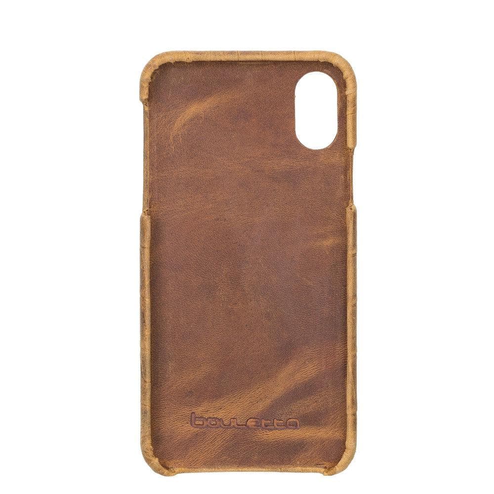 Bouletta Apple iPhone X and iPhone XS Full Covered Genuine Leather Case