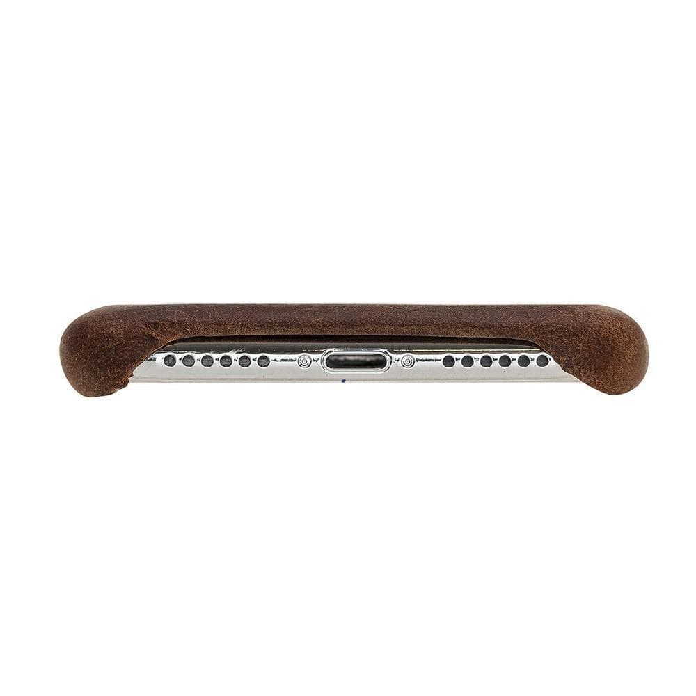 Bouletta Apple iPhone X and iPhone XS Full Covered Genuine Leather Case Taan