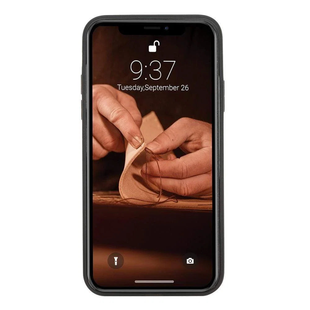 Bouletta Apple iPhone X and iPhone XS Leather Case - Flexible Leather Cover