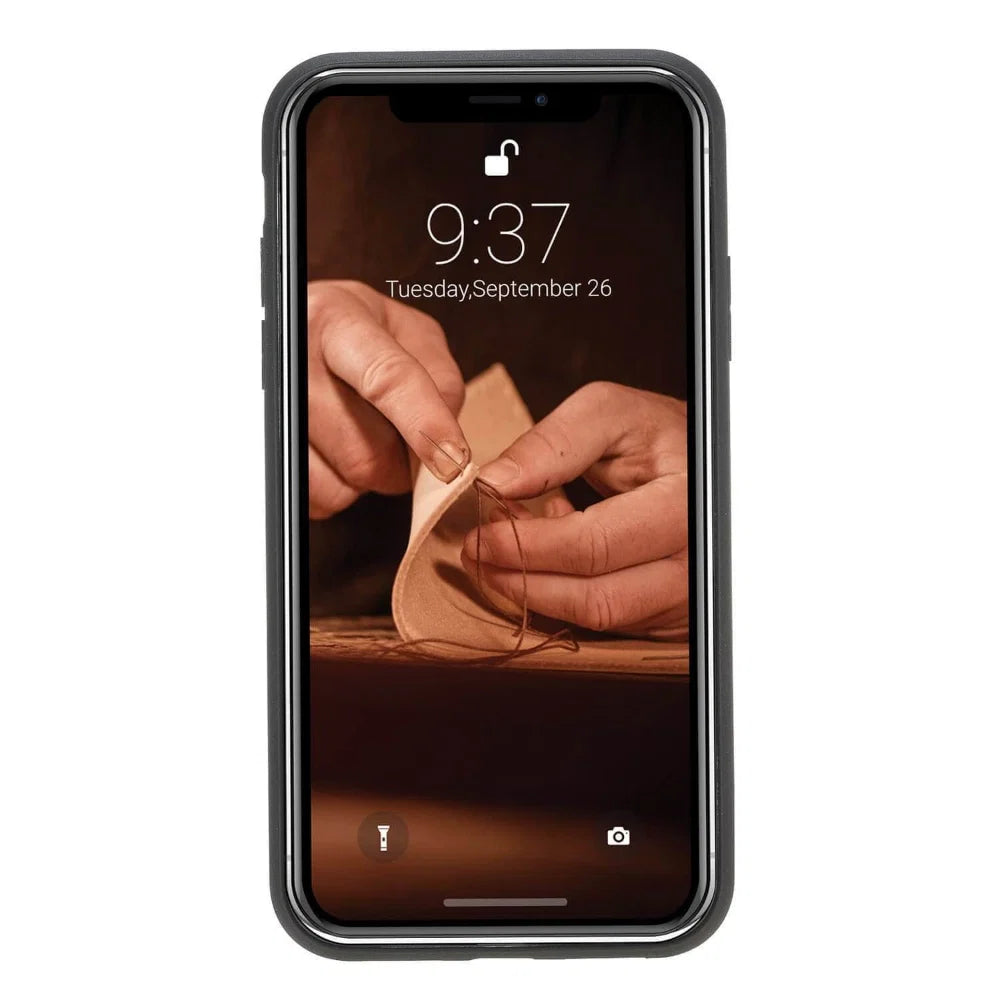 Bouletta Apple iPhone X and iPhone XS Leather Case - Flexible Leather Cover