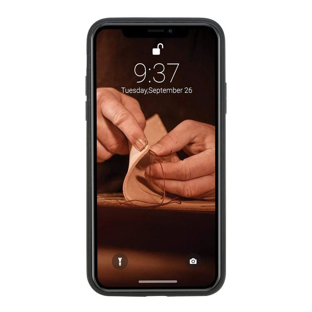 Bouletta Apple iPhone X and iPhone XS Leather Case - Flexible Leather Cover