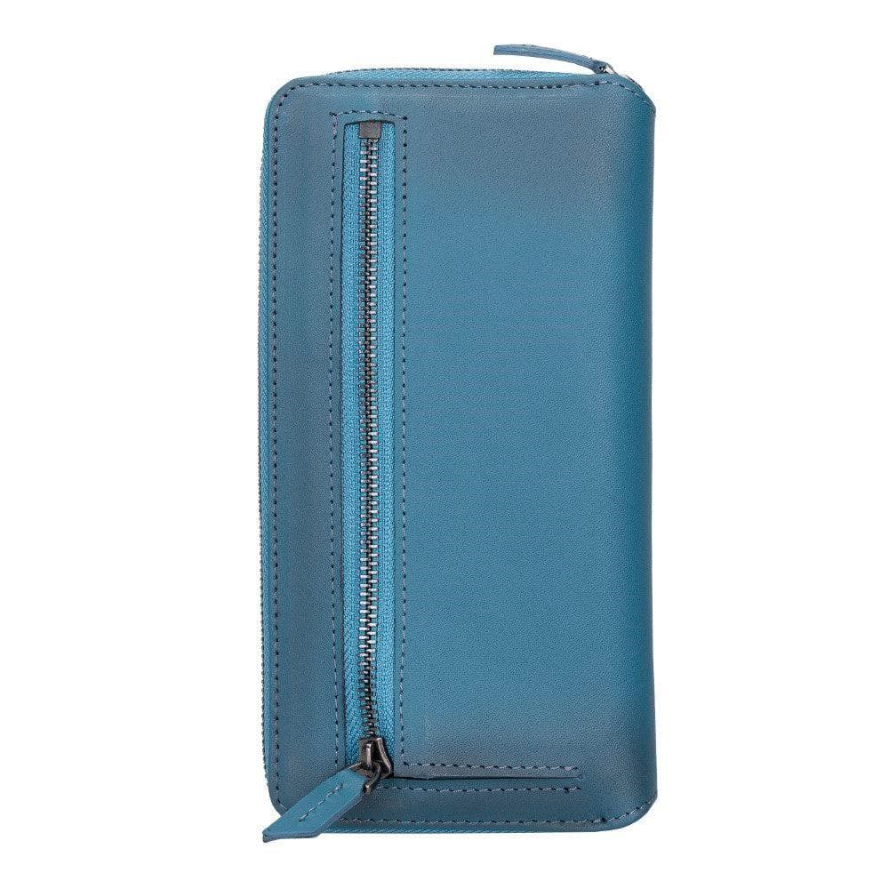Bouletta Detachable Leather Zipper Wallet Cases for Samsung Galaxy S21 Series S21 Plus / Tan