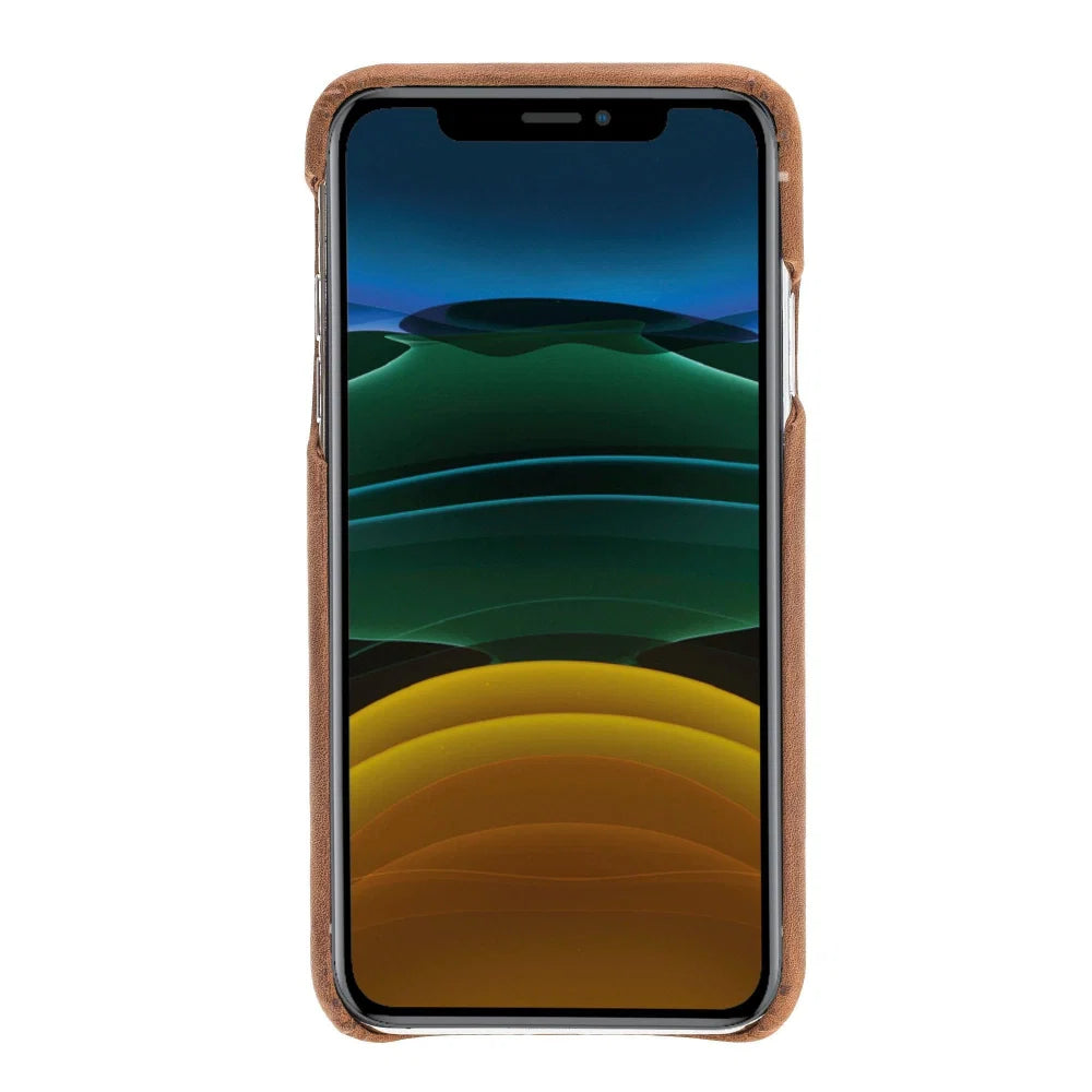 Bouletta Bouletta Fully Leather Back Cover for Apple iPhone 11 Series