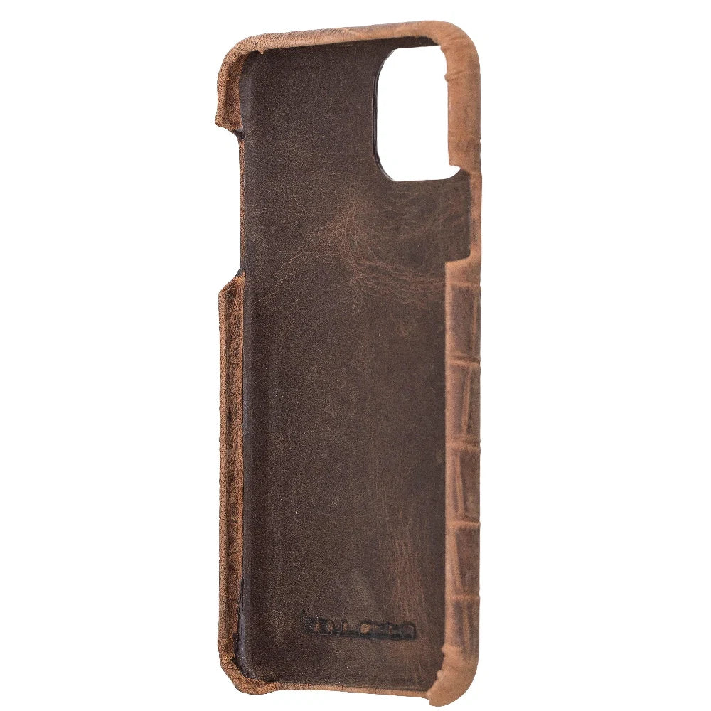 Bouletta Bouletta Fully Leather Back Cover for Apple iPhone 11 Series