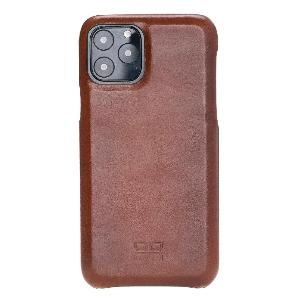 Bouletta Bouletta Fully Leather Back Cover for Apple iPhone 11 Series İPhone 11 Pro Max / Tan