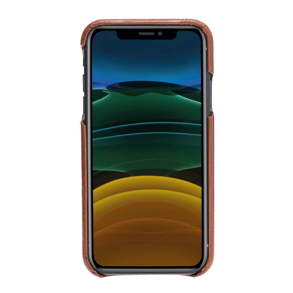 Bouletta Bouletta Fully Leather Back Cover for Apple iPhone 11 Series