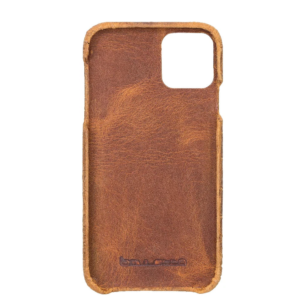 Bouletta Bouletta Fully Leather Back Cover for Apple iPhone 11 Series