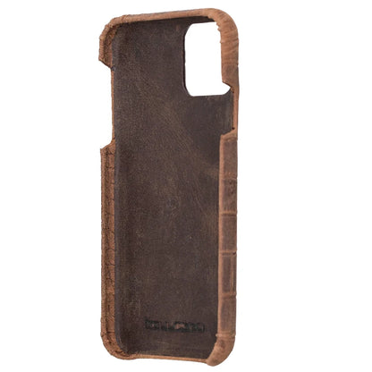 Bouletta Bouletta Fully Leather Back Cover for Apple iPhone 11 Series