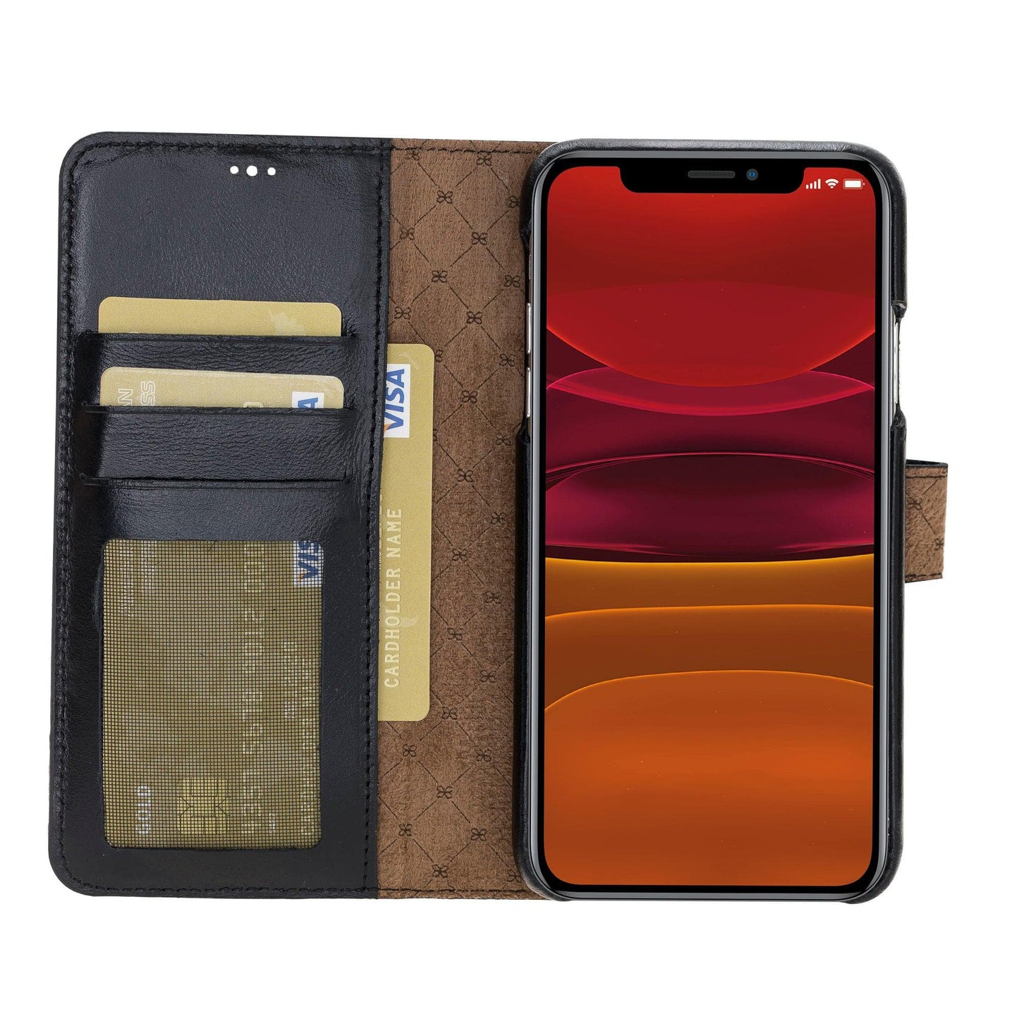 Bouletta Detachable Fully Covering Leather Wallet Case For Apple iPhone 11 Series