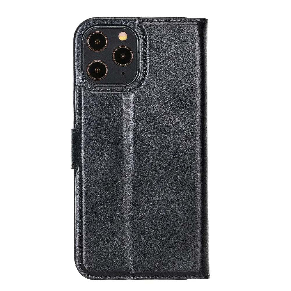 Bouletta F360 Magnetic Detachable Leather Wallet Cases for Apple iPhone 12 Series iPhone 12 Promax / Dark Brown