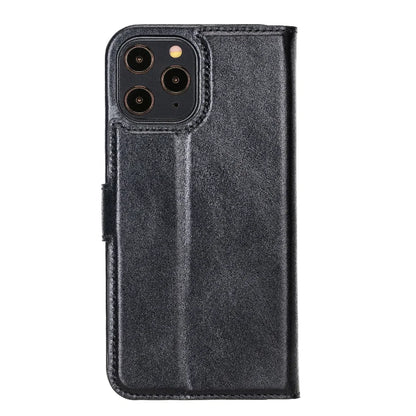 Bouletta F360 Magnetic Detachable Leather Wallet Cases for Apple iPhone 12 Series iPhone 12 Promax / Dark Brown