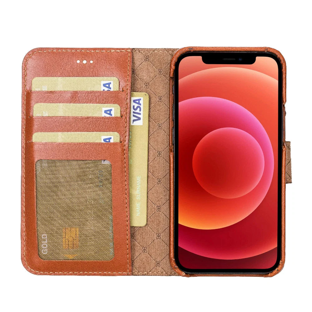 Bouletta F360 Magnetic Detachable Leather Wallet Cases for Apple iPhone 12 Series