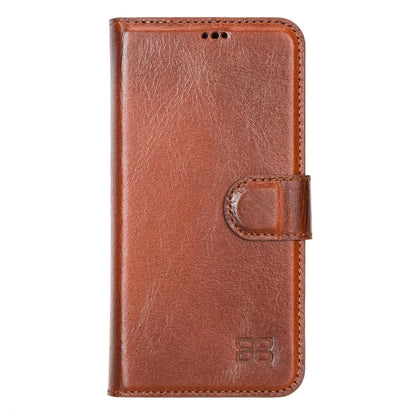 Bouletta F360 Magnetic Detachable Leather Wallet Cases for Apple iPhone 12 Series iPhone 12 Pro / Black