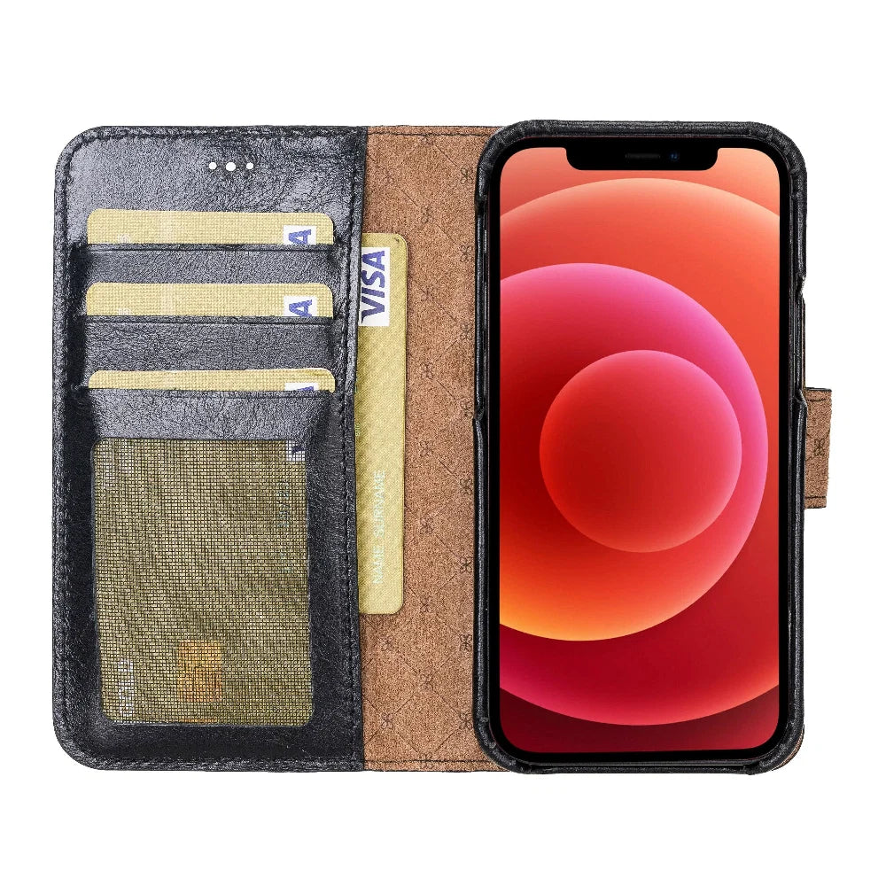 Bouletta F360 Magnetic Detachable Leather Wallet Cases for Apple iPhone 12 Series