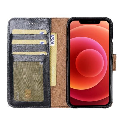 Bouletta F360 Magnetic Detachable Leather Wallet Cases for Apple iPhone 12 Series