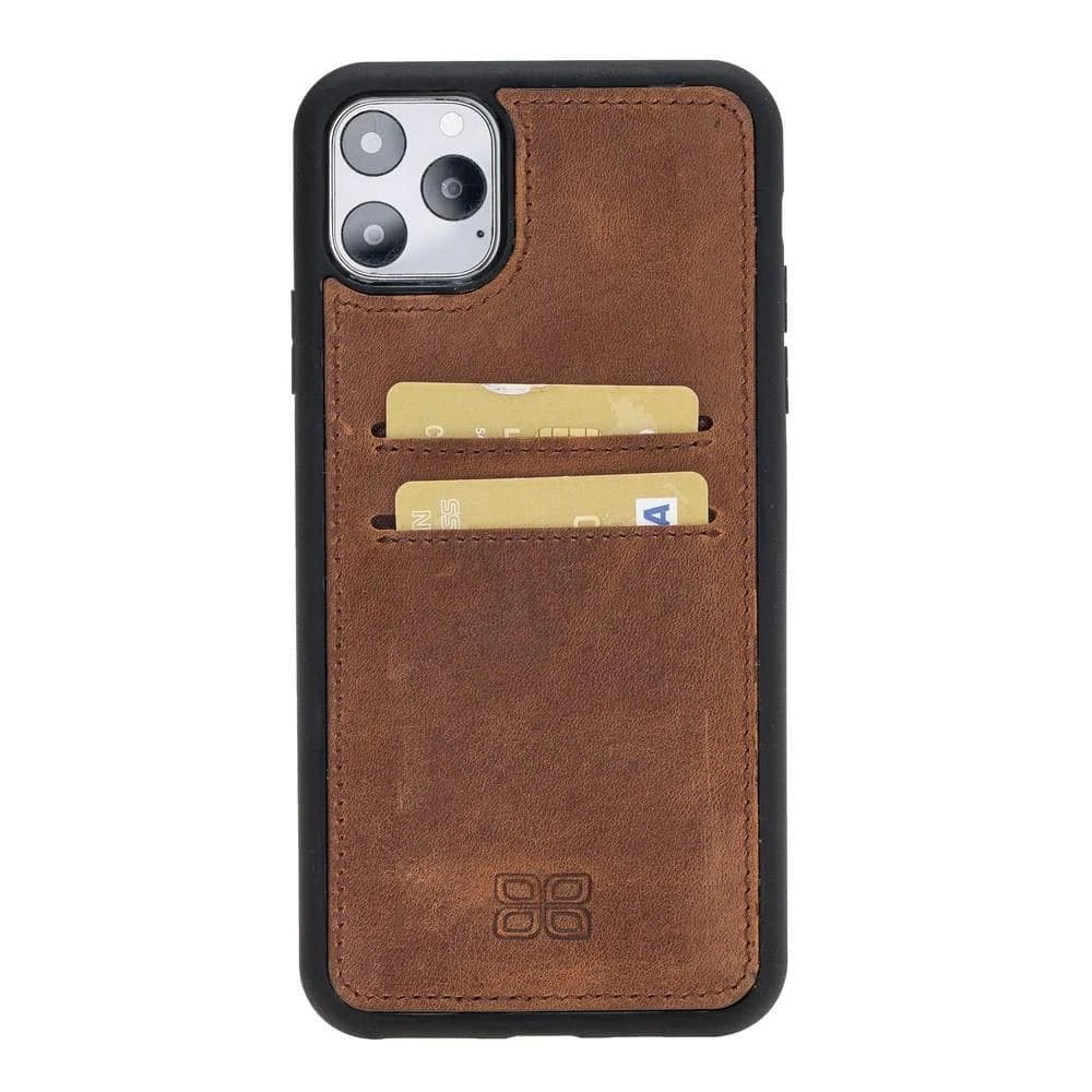 Bouletta Bouletta Flexible Leather Back Cover With Card Holder for iPhone 11 Series