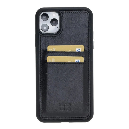 Bouletta Bouletta Flexible Leather Back Cover With Card Holder for iPhone 11 Series