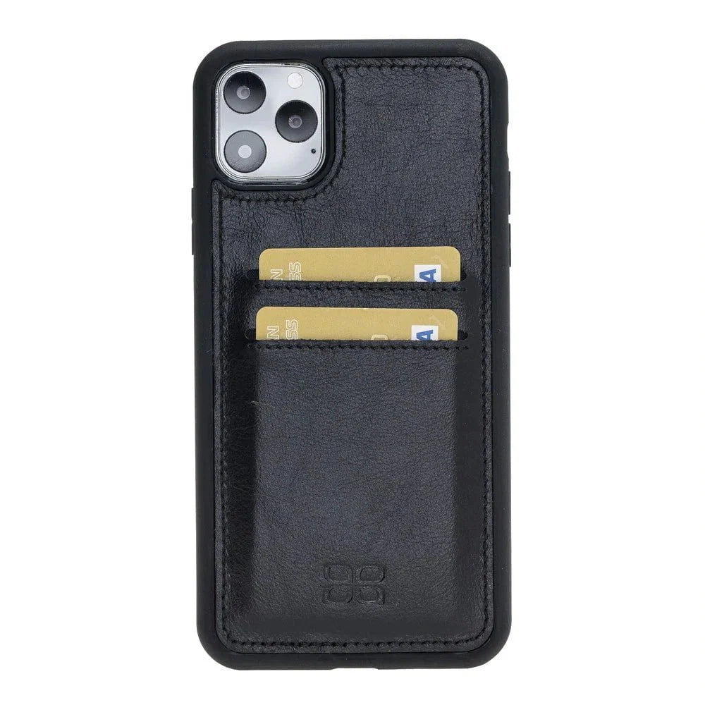 Bouletta Bouletta Flexible Leather Back Cover With Card Holder for iPhone 11 Series