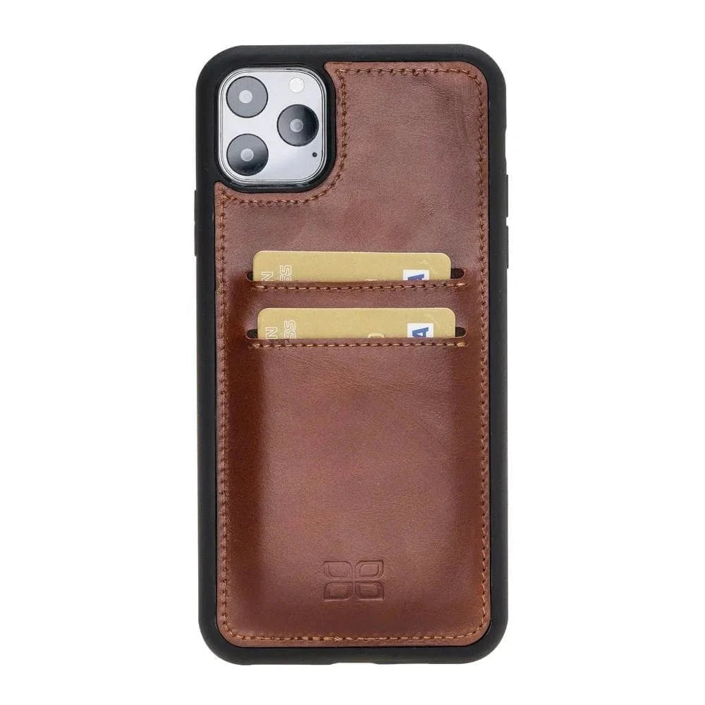 Bouletta Bouletta Flexible Leather Back Cover With Card Holder for iPhone 11 Series