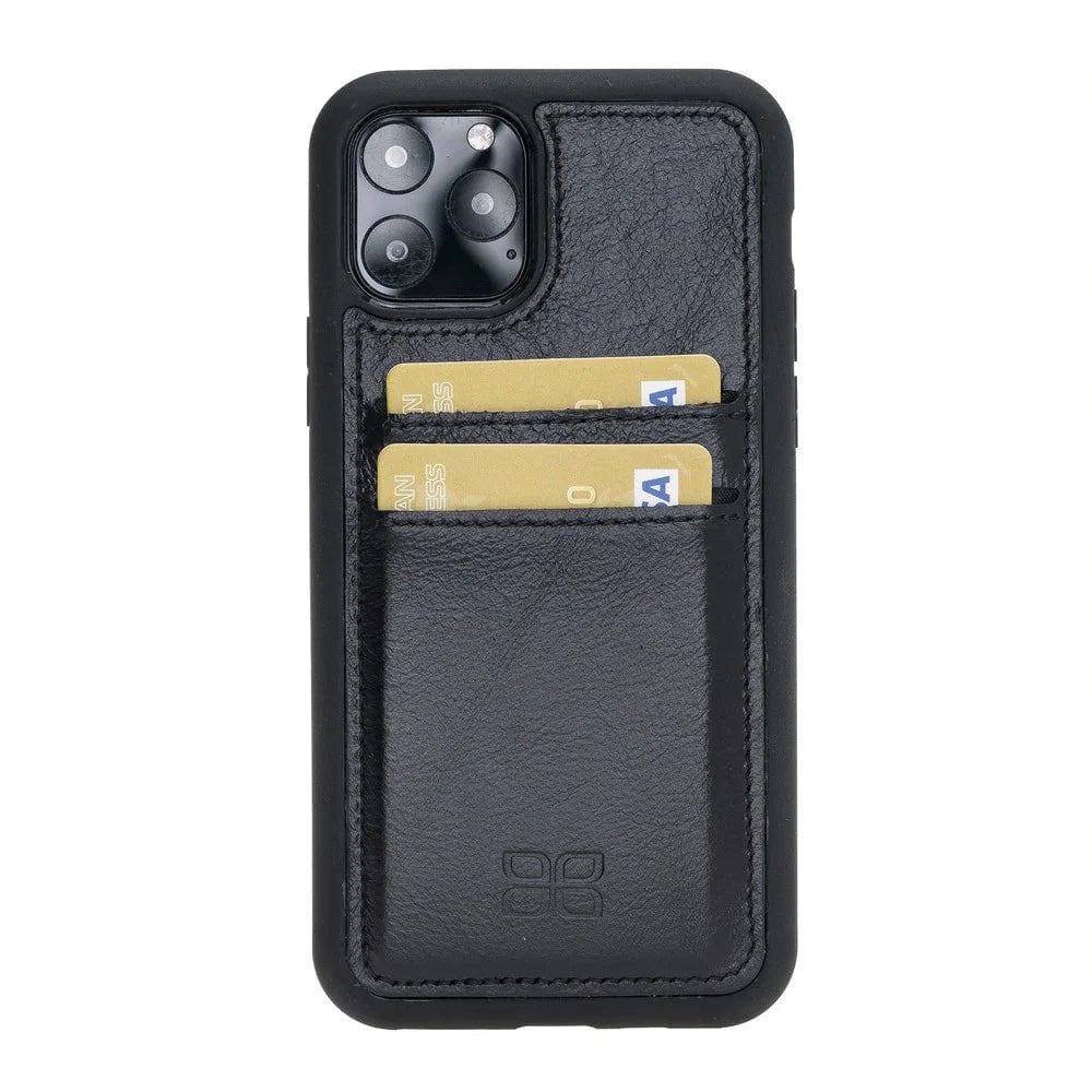 Bouletta Bouletta Flexible Leather Back Cover With Card Holder for iPhone 11 Series