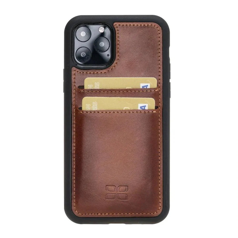 Bouletta Bouletta Flexible Leather Back Cover With Card Holder for iPhone 11 Series