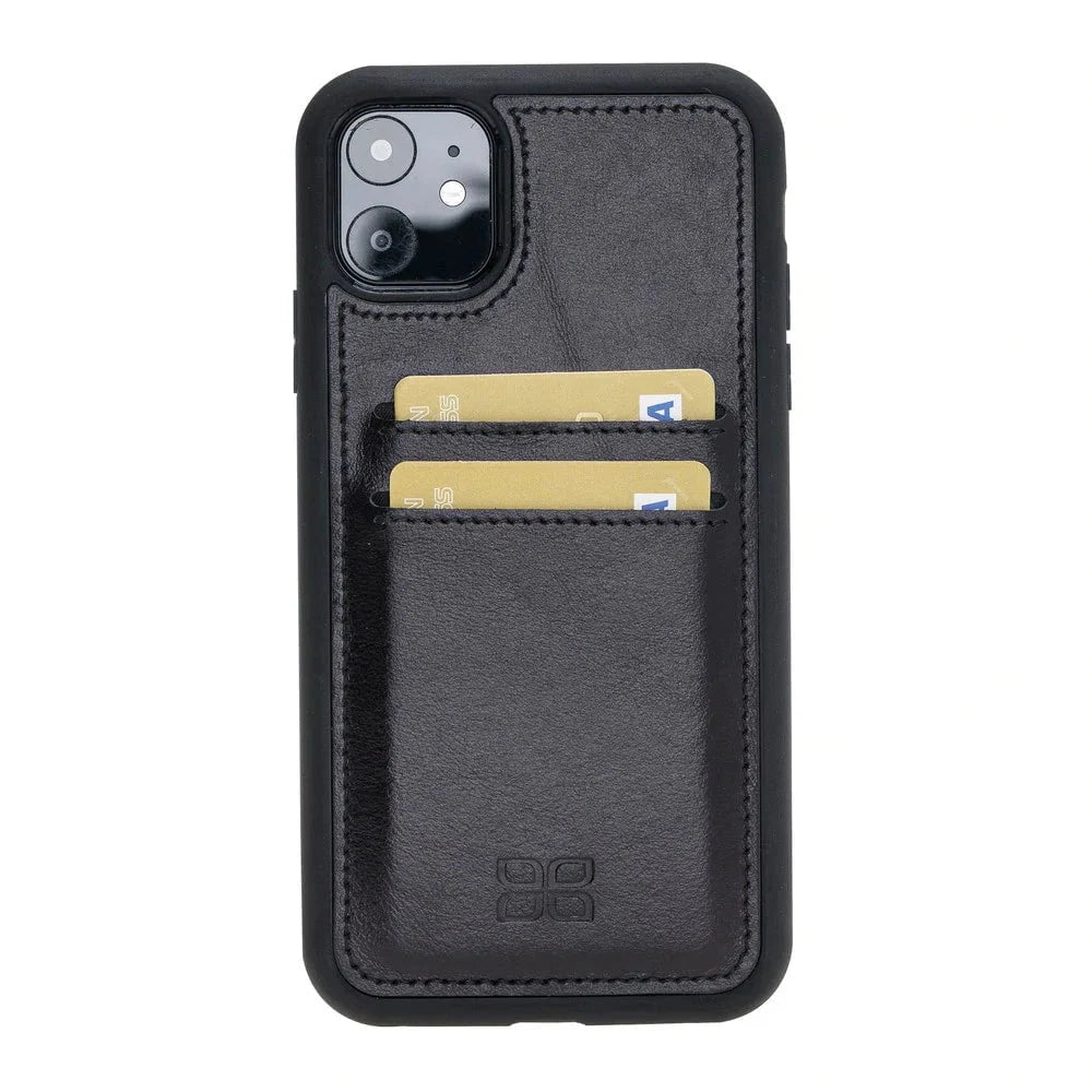 Bouletta Bouletta Flexible Leather Back Cover With Card Holder for iPhone 11 Series