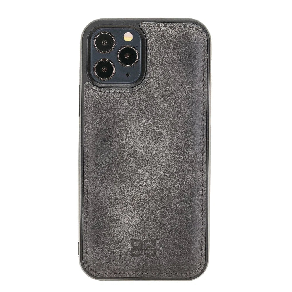 Bouletta Flexible Leather Back Cover for Apple iPhone 12 Series