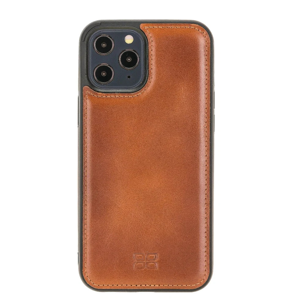 Bouletta Flexible Leather Back Cover for Apple iPhone 12 Series