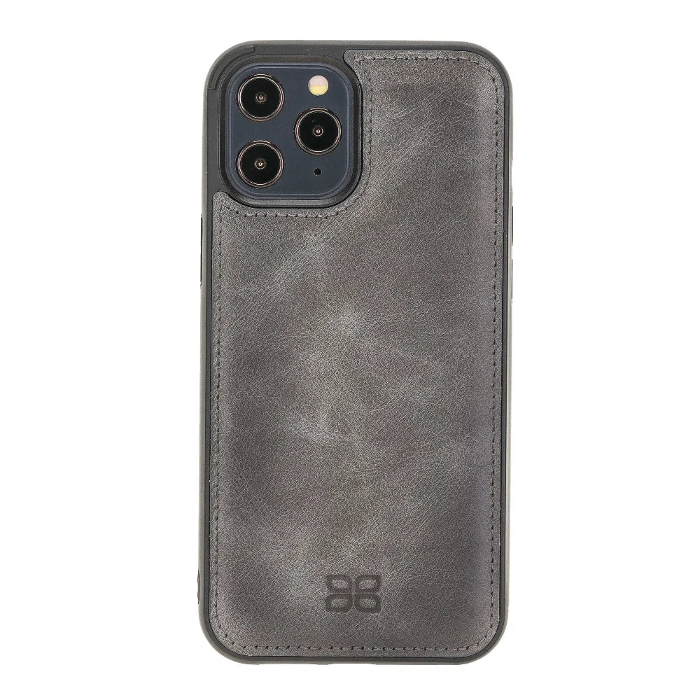 Bouletta Flexible Leather Back Cover for Apple iPhone 12 Series