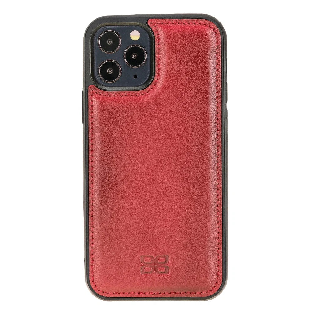Bouletta Flexible Leather Back Cover for Apple iPhone 12 Series