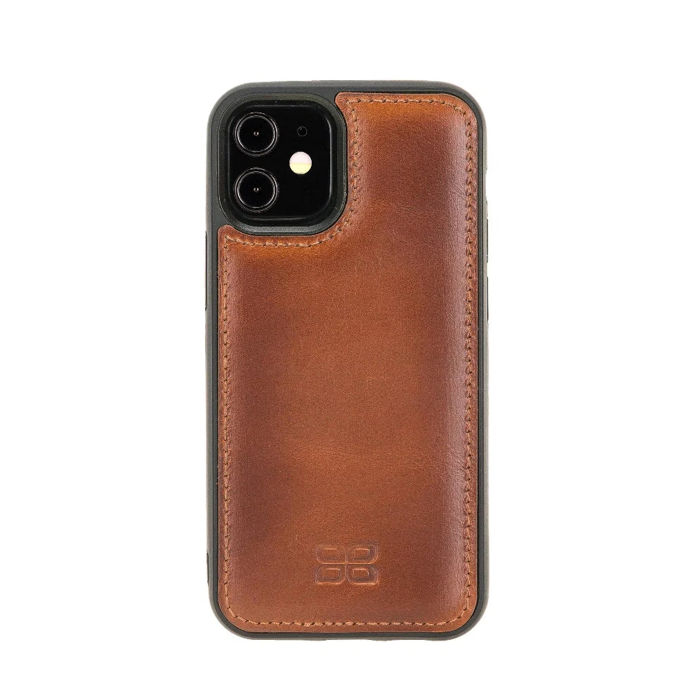 Bouletta Flexible Leather Back Cover for Apple iPhone 12 Series iPhone 12 Pro Max / Blue