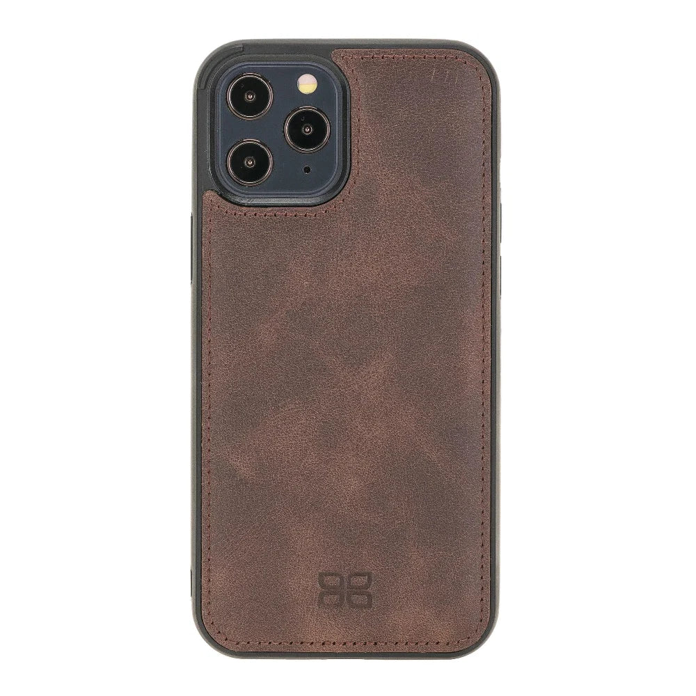 Bouletta Flexible Leather Back Cover for Apple iPhone 12 Series