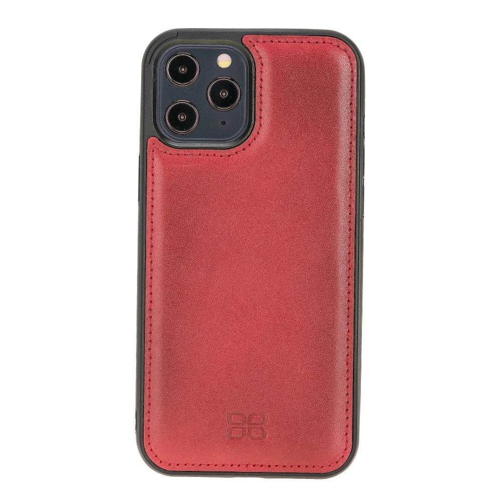Bouletta Flexible Leather Back Cover for Apple iPhone 12 Series