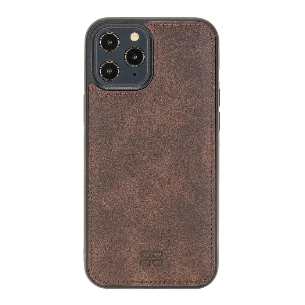 Bouletta Flexible Leather Back Cover for Apple iPhone 12 Series