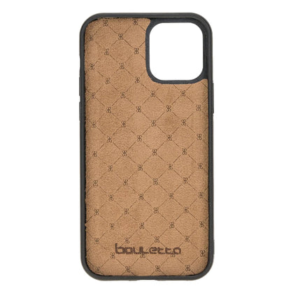 Bouletta Flexible Leather Back Cover for Apple iPhone 12 Series iPhone 12 Mini / Blue