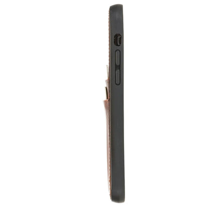 Bouletta Flexible Leather Back Cover with Card Holder for iPhone 12 Series
