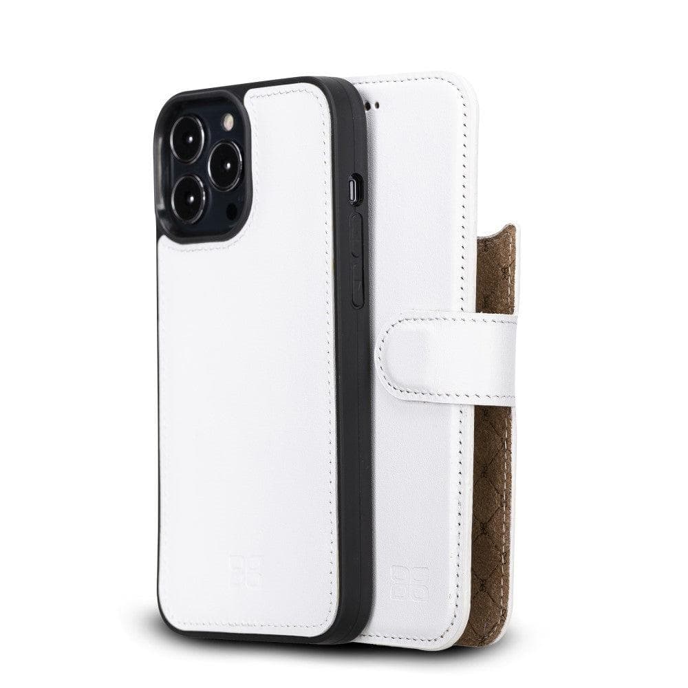 Bouletta Limited Edition Apple iPhone 13 Pro Max and iPhone 13 Pro Detachable Leather Wallet Case Mustard / iPhone 13 Pro Max 6.7"