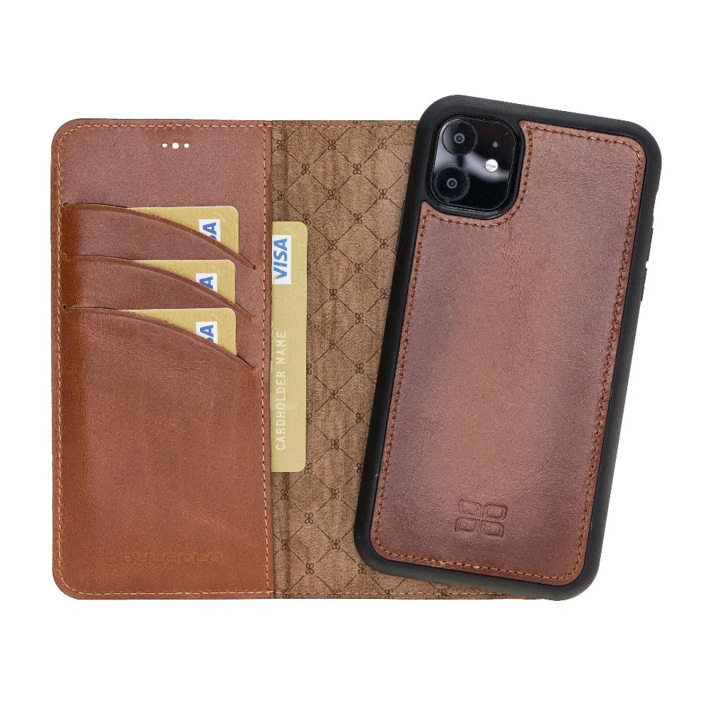 Bouletta Magnetic Detachable Leather Phone Case for Apple iPhone 11 Series iPhone 11 Pro Max / Blue