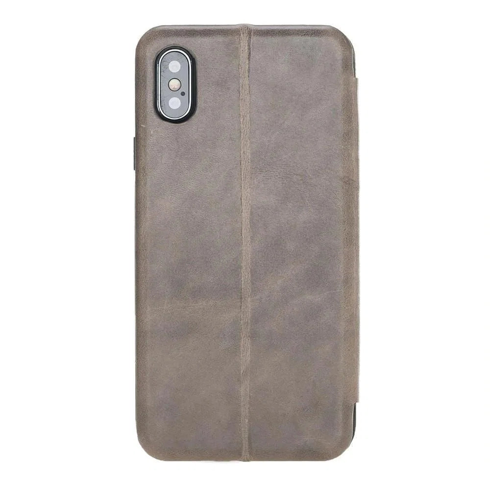 Bouletta Slim Fit Book Leather Case for Apple iPhone X and iPhone XS