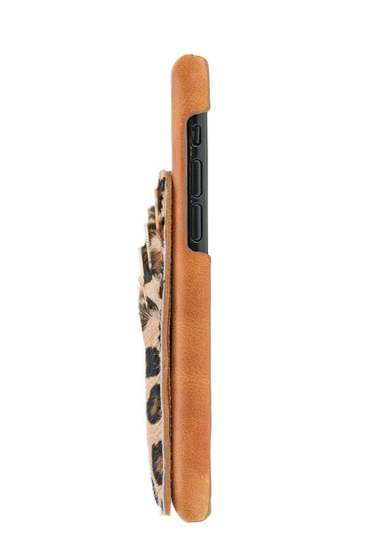 Bouletta Ultimate Jacket Cases with Detachable Card Holder for iPhone 11 Series iPhone 11 Pro / Brown-Leopard