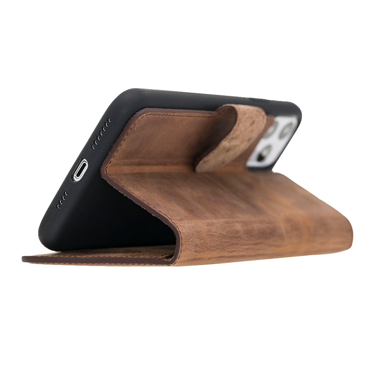 Bouletta Wallet Folio with ID Slot Leather Wallet Case For Apple iPhone 11 Series