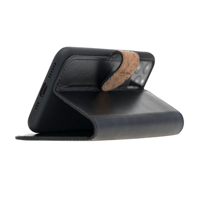 Bouletta Wallet Folio with ID Slot Leather Wallet Case For Apple iPhone 11 Series