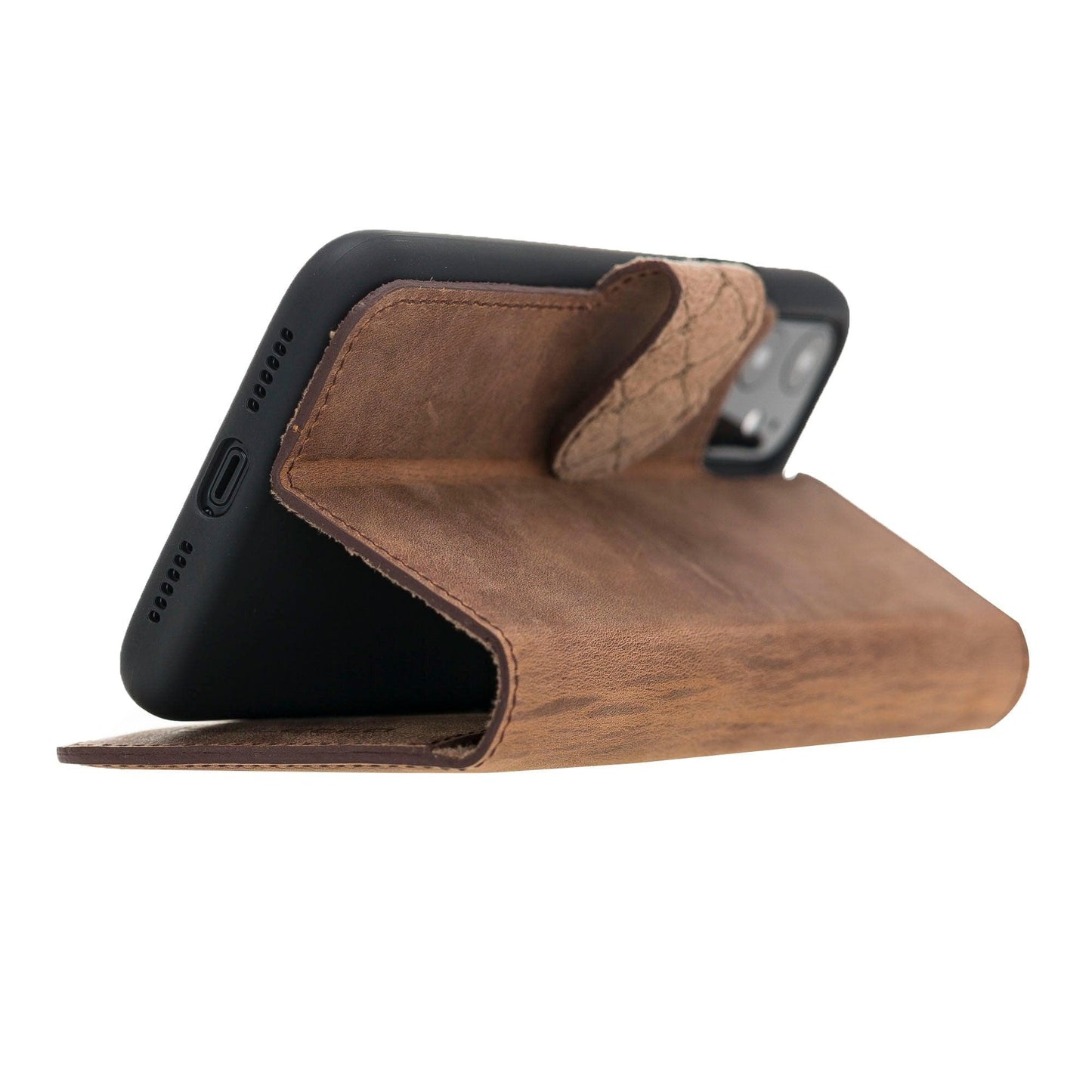 Bouletta Wallet Folio with ID Slot Leather Wallet Case For Apple iPhone 11 Series