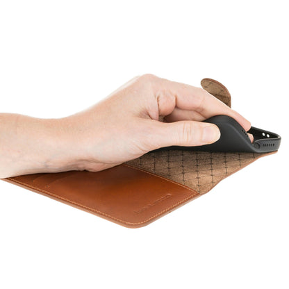 iPhone 12 mini Leather Folio Case – Fixed Back