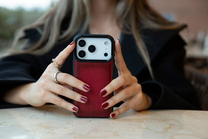 Magic iPhone 17 Pro Detachable Leather Wallet Case – Core Palette